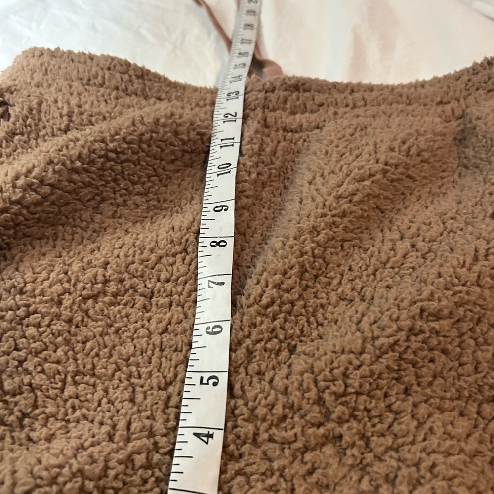 SKIMS Teddy Track Pants Desert Brown M Long - Picture 13 of 15